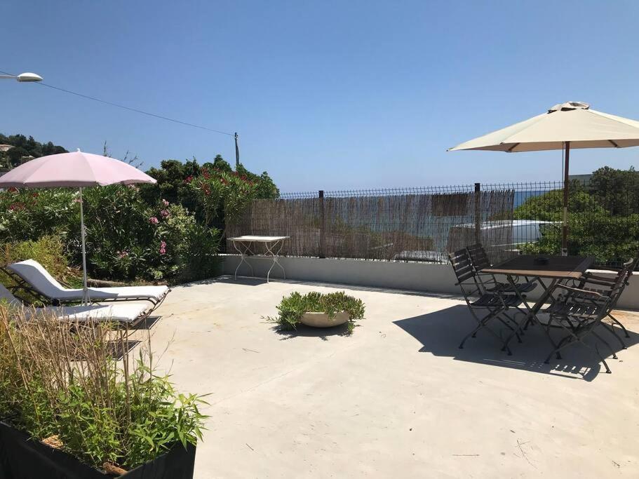 Duplex Vue Mer Plage De Saint-Clair Le Lavandou Eksteriør bilde