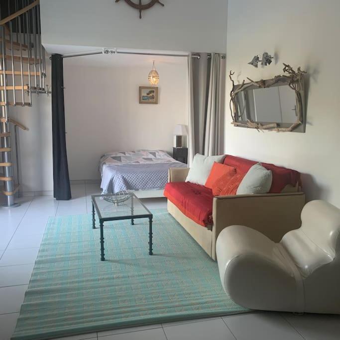 Duplex Vue Mer Plage De Saint-Clair Le Lavandou Eksteriør bilde