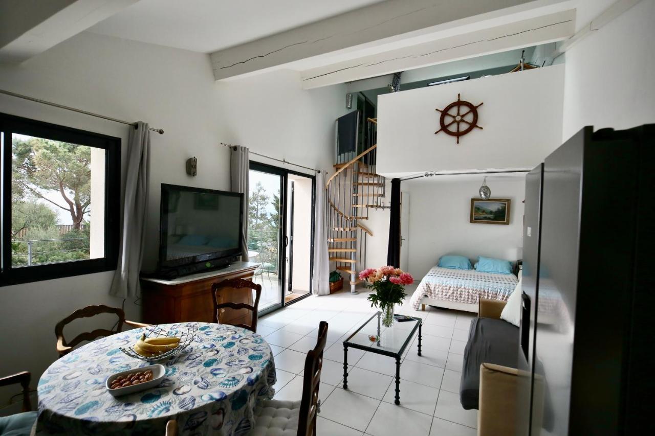 Duplex Vue Mer Plage De Saint-Clair Le Lavandou Eksteriør bilde